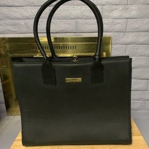 JOY & IMAN Black Hollywood Glamour Handbag